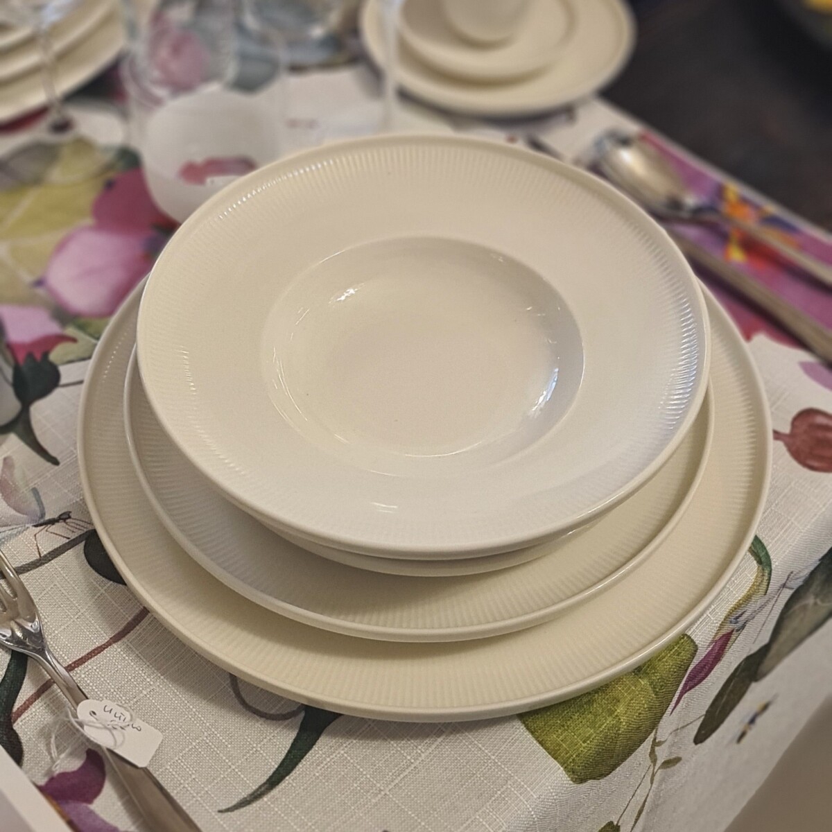 Set 6 Piatti Fondi Pasta AFINA - immagine 2