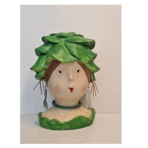 Signora con Insalata