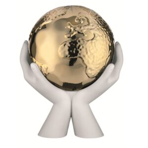 Scultura Mondo tra le Mani