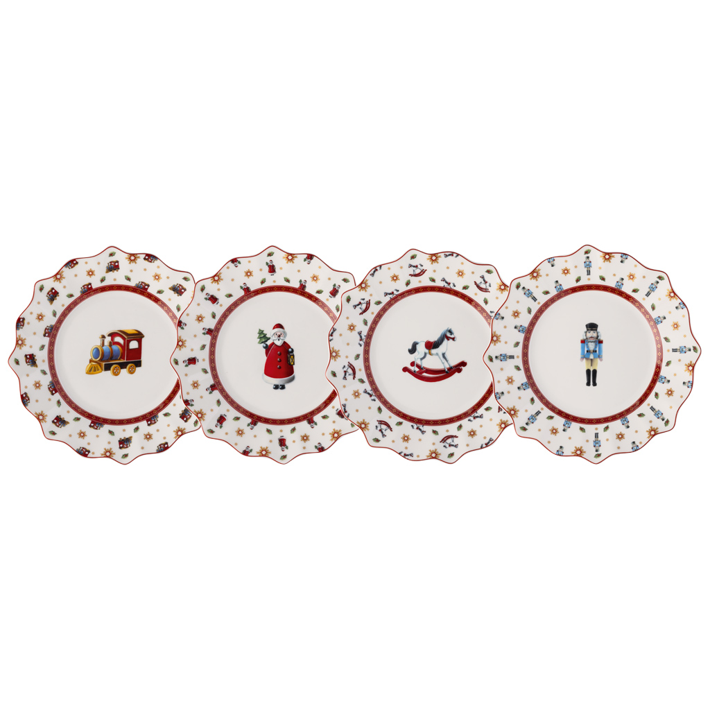 Set 4 Piatti TOY'S DELIGHT