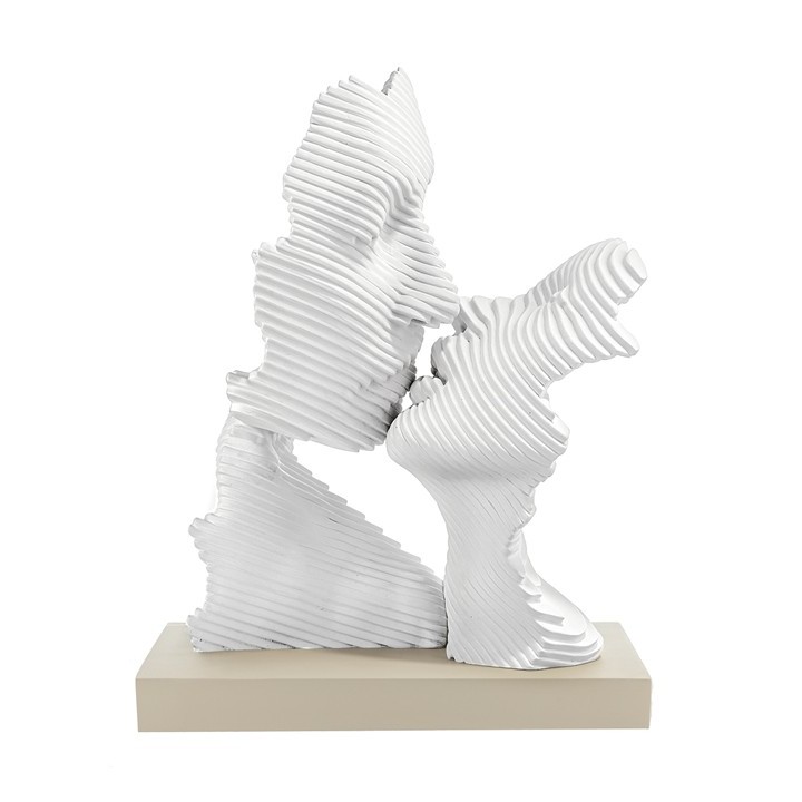Scultura Moderna BACIO STILIZZATO Grande