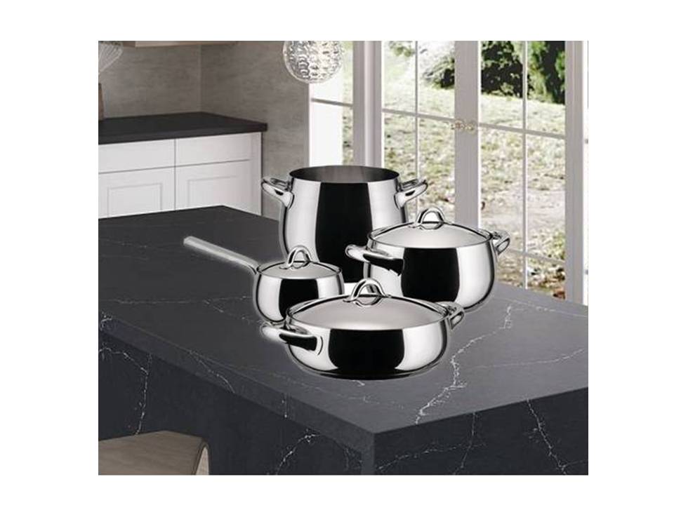 Batteria Pentole Alessi MAMI 7 Pezzi - immagine 3
