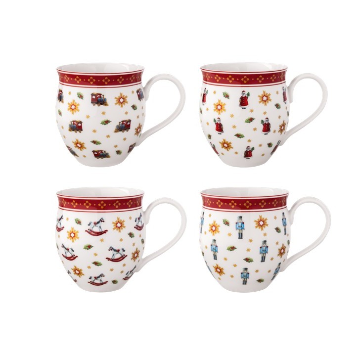 Set 4 Mug TOY'S DELIGHT