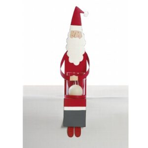 Porta Candela Babbo Natale