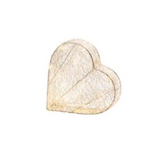 Cuore Piccolo Luminoso Metallo