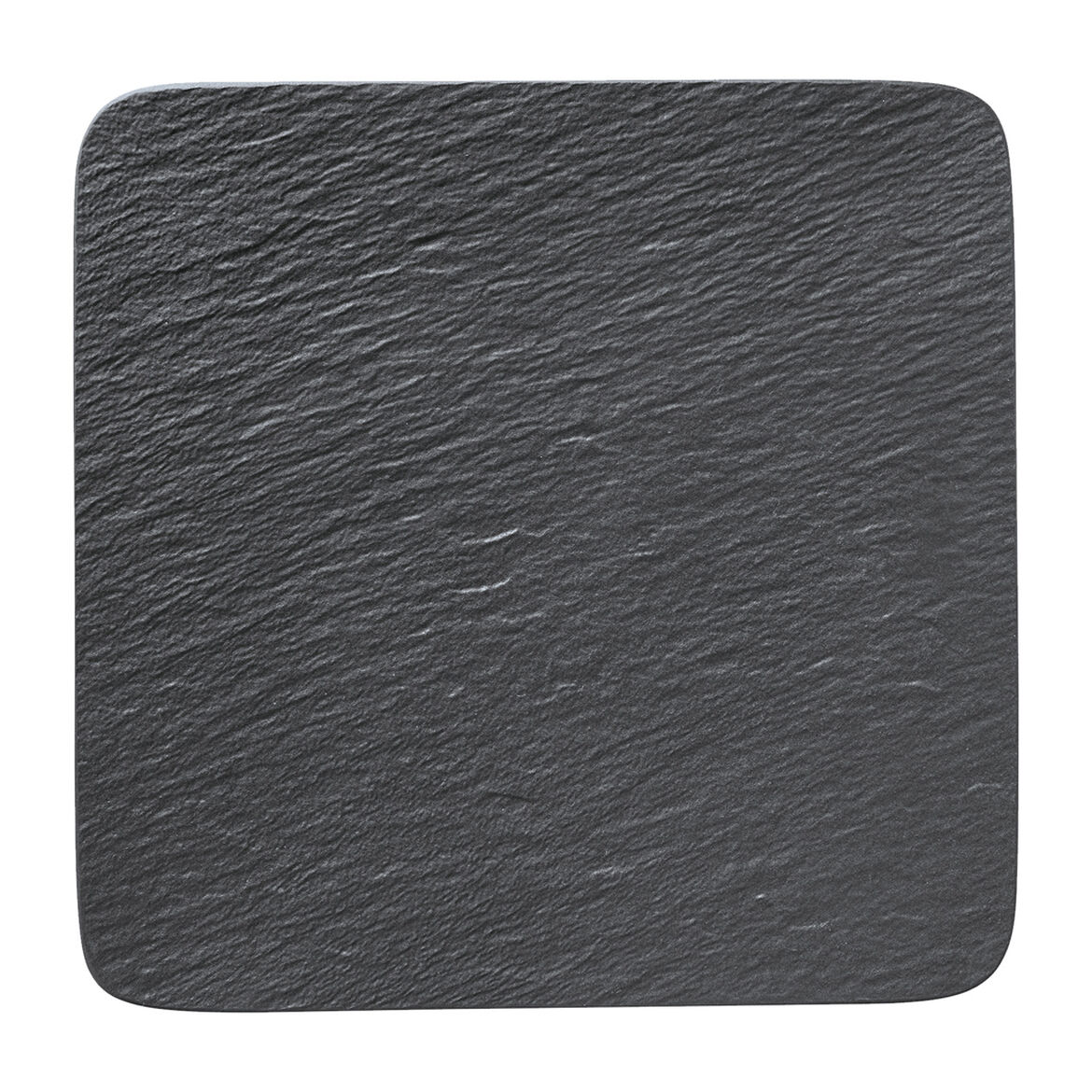 Piatto Portata Quadrato MANUFACTURE ROCK Nero