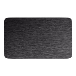 Piatto Portata Rettangolare Piccolo MANUFACTURE ROCK Nero