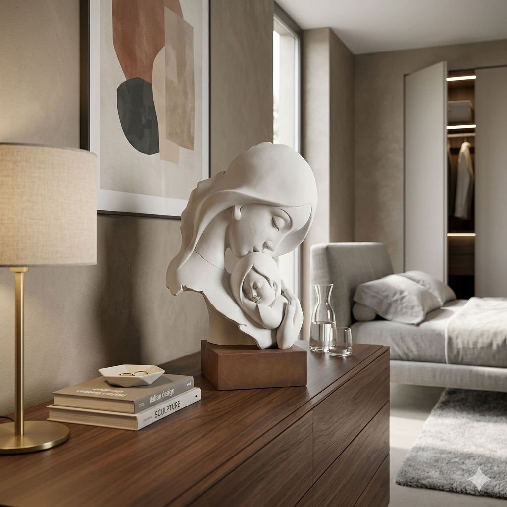 Scultura MATERNITA' Grande - immagine 3