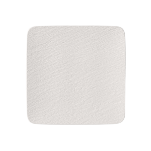 Piatto Portata Quadrato MANUFACTURE ROCK Bianco