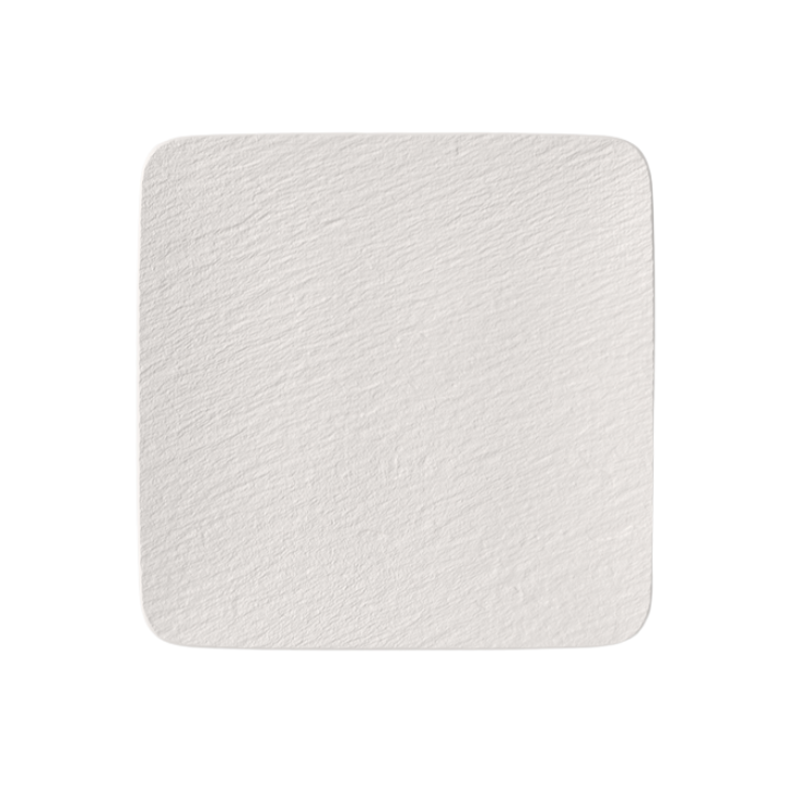 Piatto Portata Quadrato MANUFACTURE ROCK Bianco