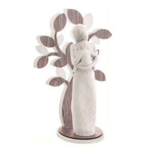 Scultura Maternità Con Bimbo