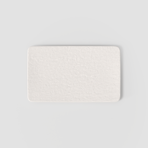 Piatto Portata Rettangolare Piccolo MANUFACURE ROCK Bianco