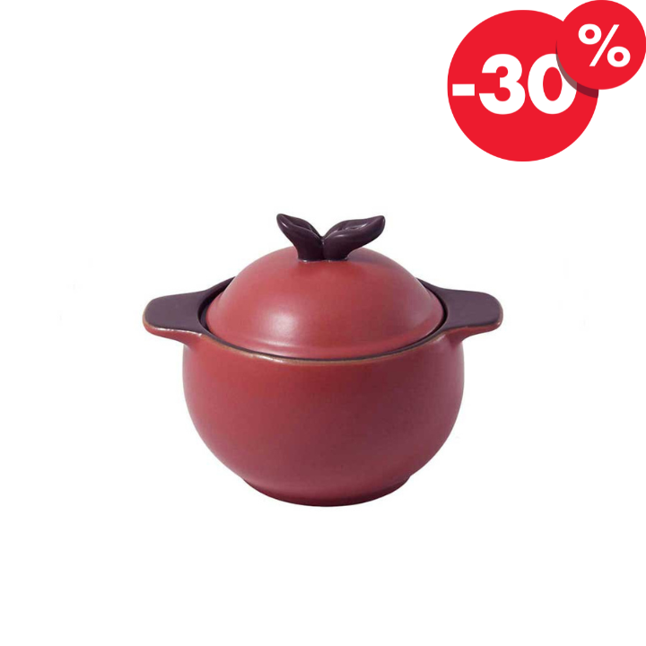 Casseruola con Coperchio Mono Porzione Prugna