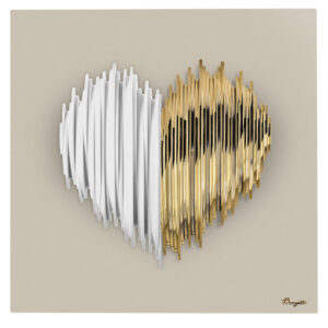 Quadretto Cuore Stilizzato