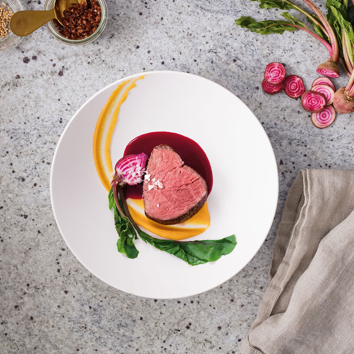 Set 6 Piatti Coppa Piana MANUFACTURE ROCK Bianco - immagine 2