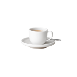 Set 6 Tazzine Caffè con Piattino AFINA