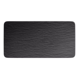 Piatto Portata Rettangolare Grande MANUFACTURE ROCK Nero