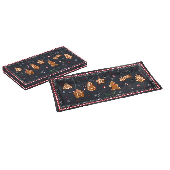 Vassoio Vetro GINGERBREAD - immagine 2