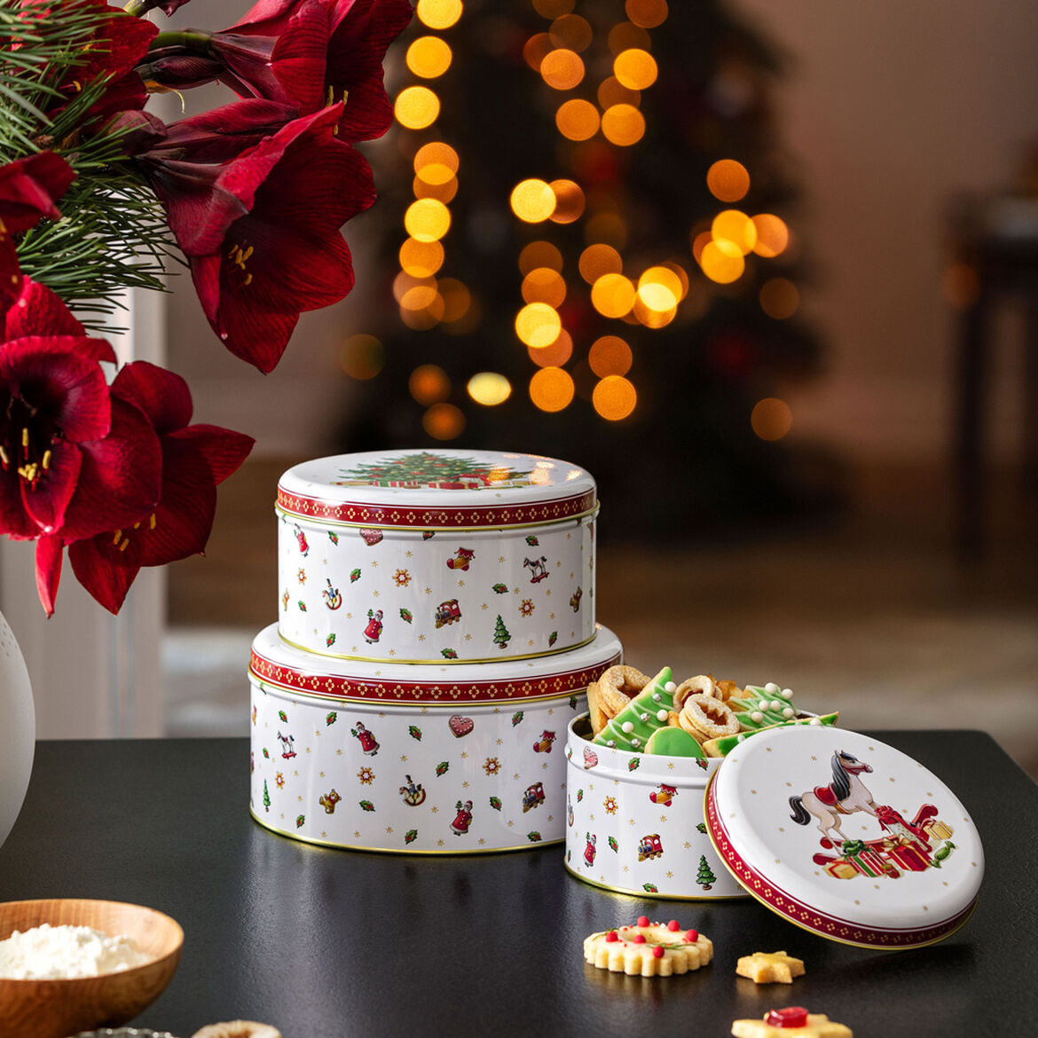 Set Scatole Latta WINTER COLLAGE - immagine 2
