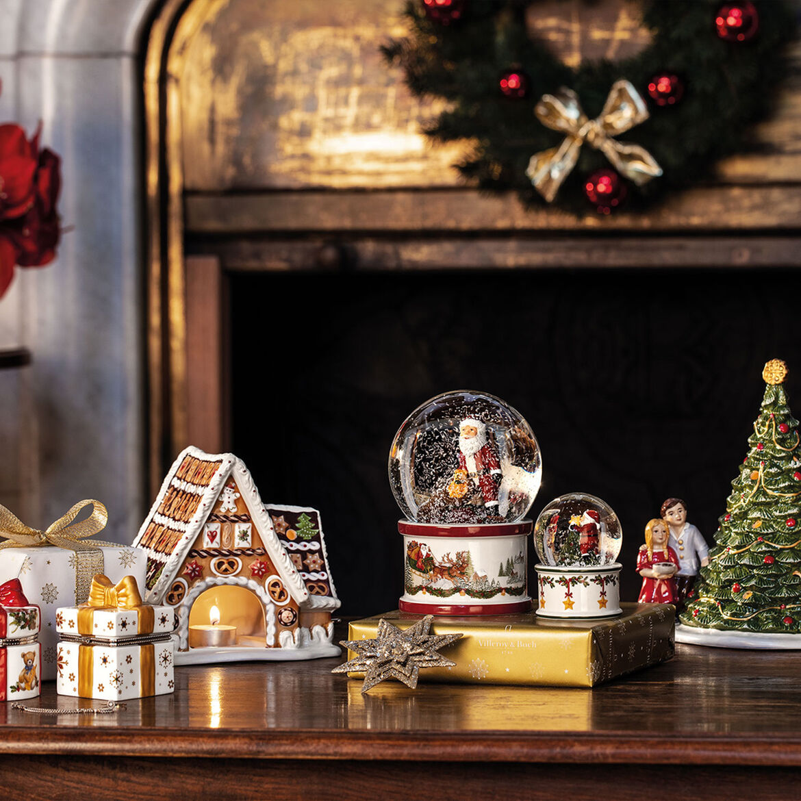 Casa di Panpepato con Carillon, Christmas Toys - immagine 2