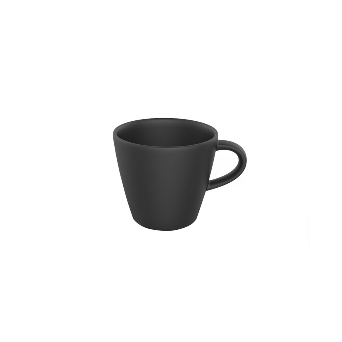 Set 6 Tazzine Caffè con Piattino MANUFACTURE ROCK Nero - immagine 2