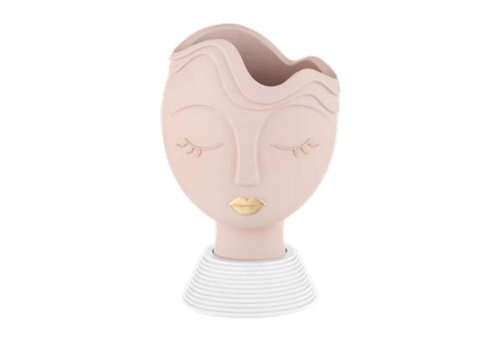 Vaso Viso Donna Medio