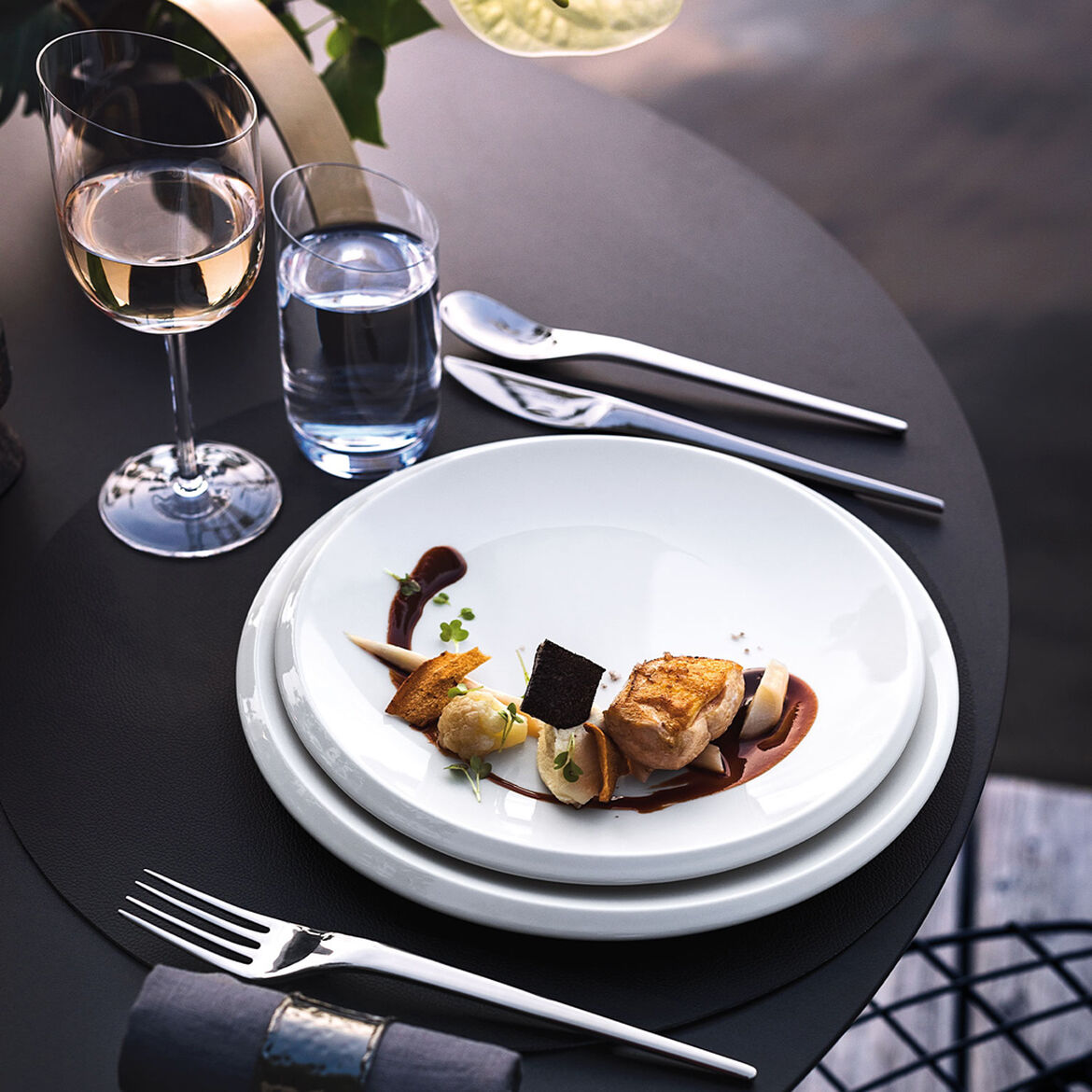 Set 6 Piatti Dessert NEW MOON - immagine 4