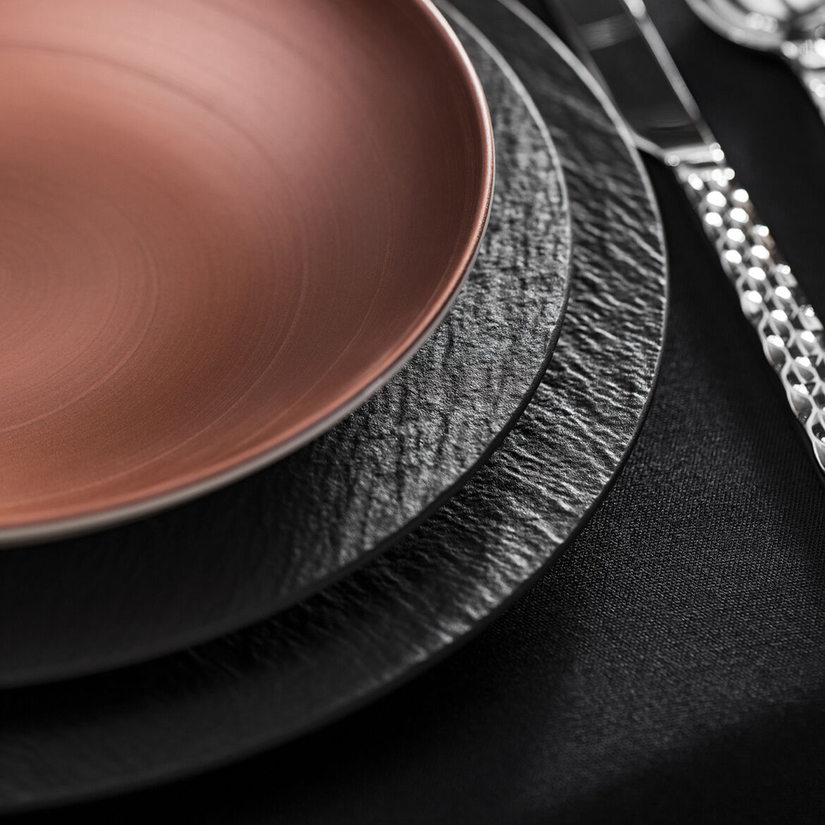 Piatto Gourmet MANUFACTURE ROCK Nero - immagine 3