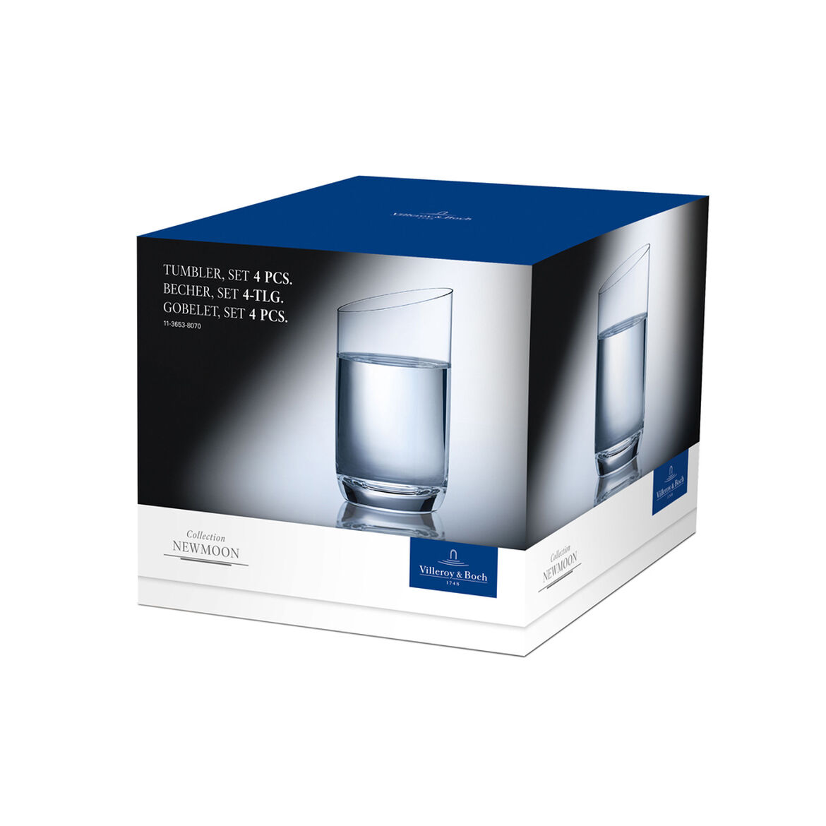 Set 4 Bicchieri Acqua NEW MOON - immagine 5