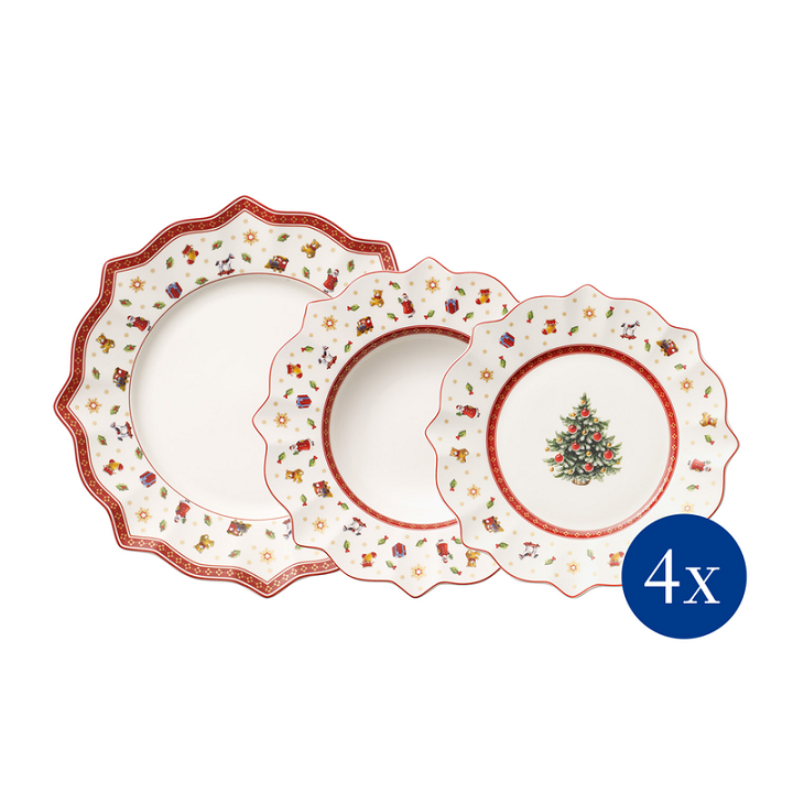 Set Piatti TOY'S DELIGHT 12pz