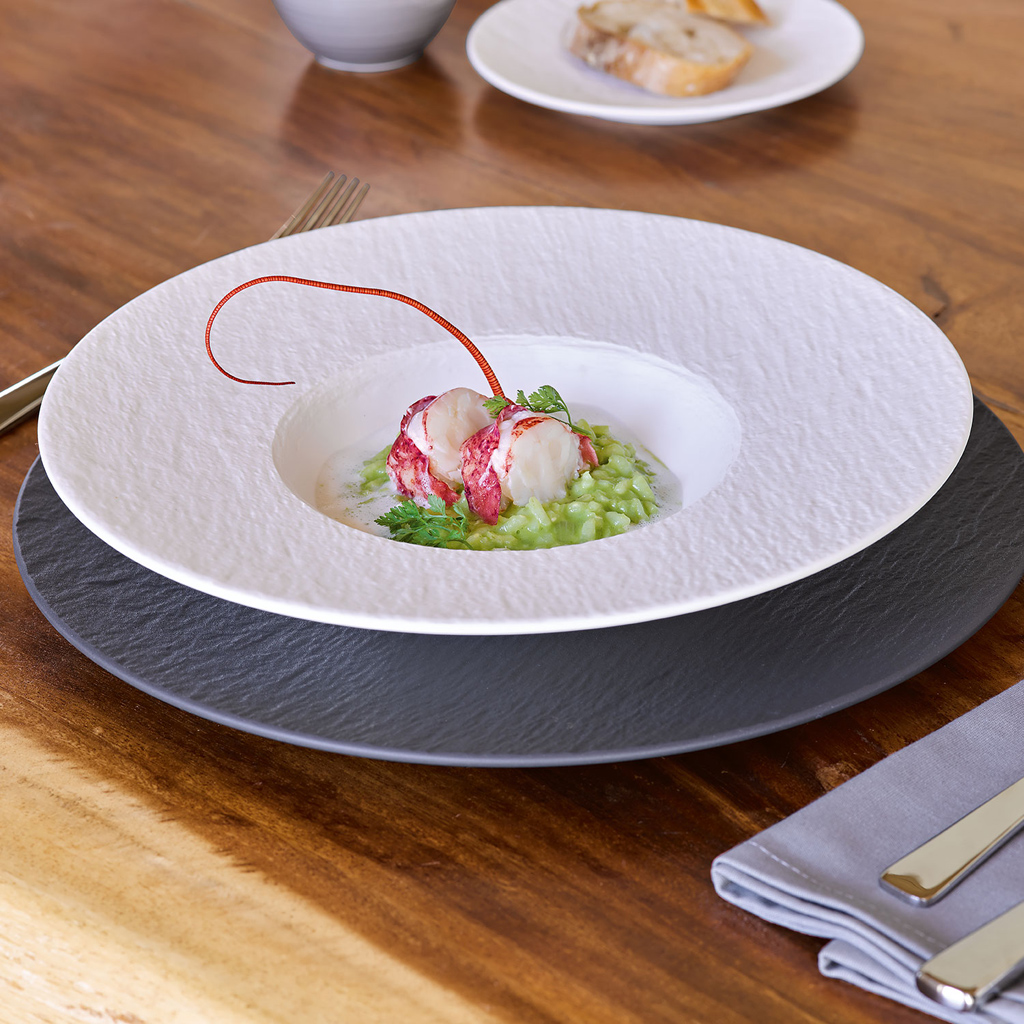Set 6 Piatti Pasta MANUFACTURE ROCK Bianco - immagine 2