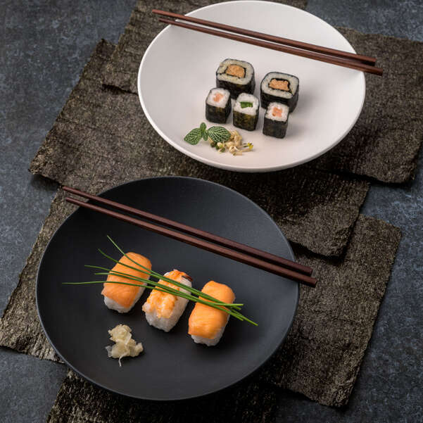 Set 6 Coppe Piane MANUFACTURE ROCK Nero - immagine 5