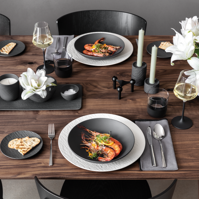Set 6 Coppe Piane MANUFACTURE ROCK Nero - immagine 3